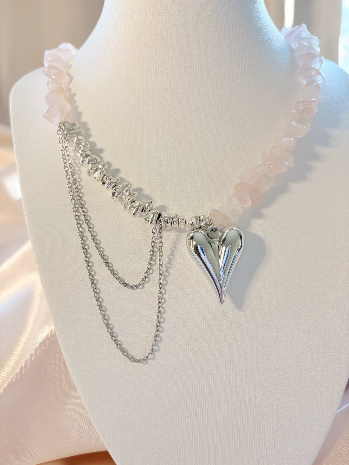 Brocken Hearted Necklace