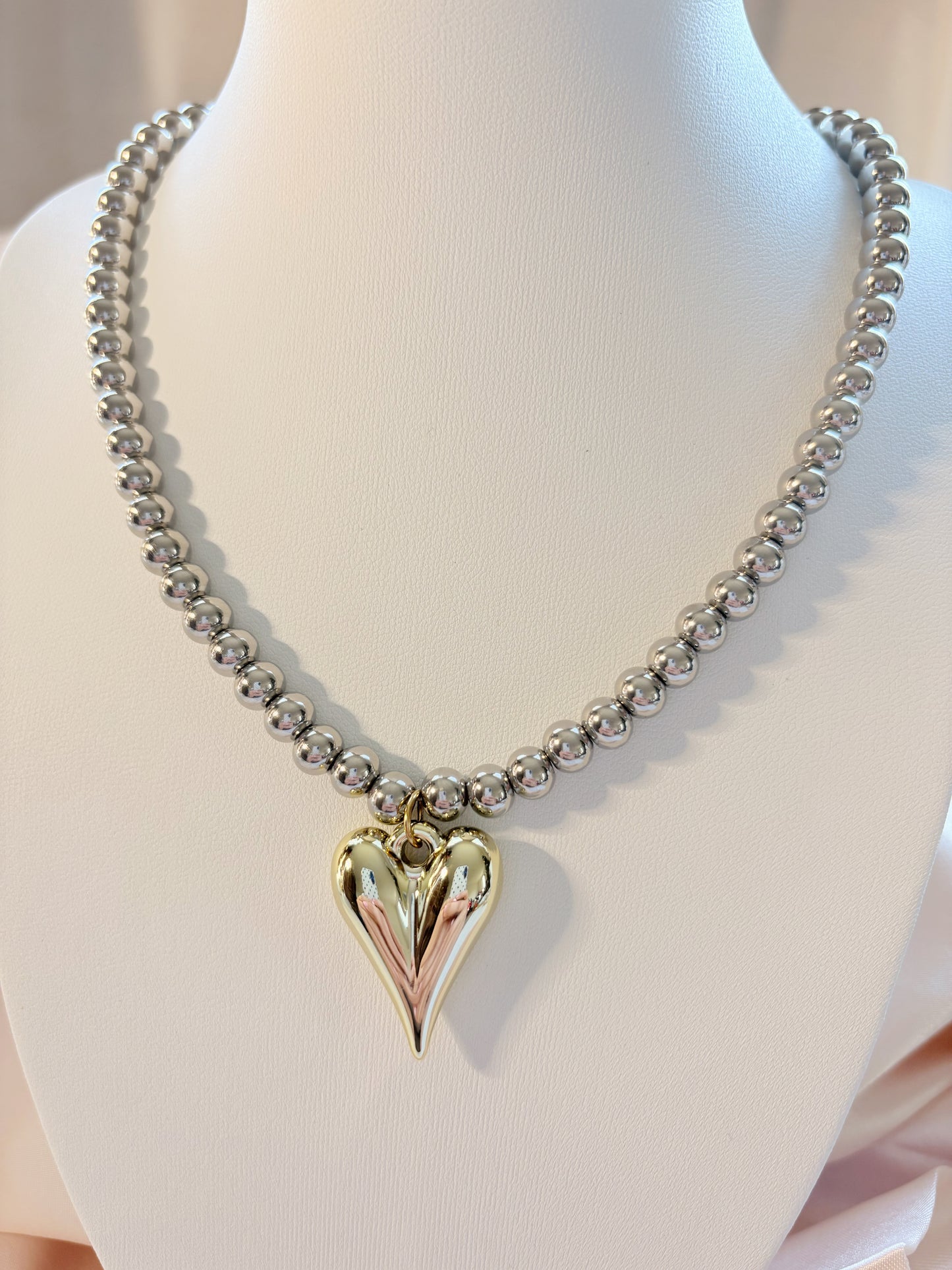 Golden Heart Necklace