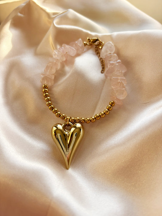 Golden Heart Bracelet