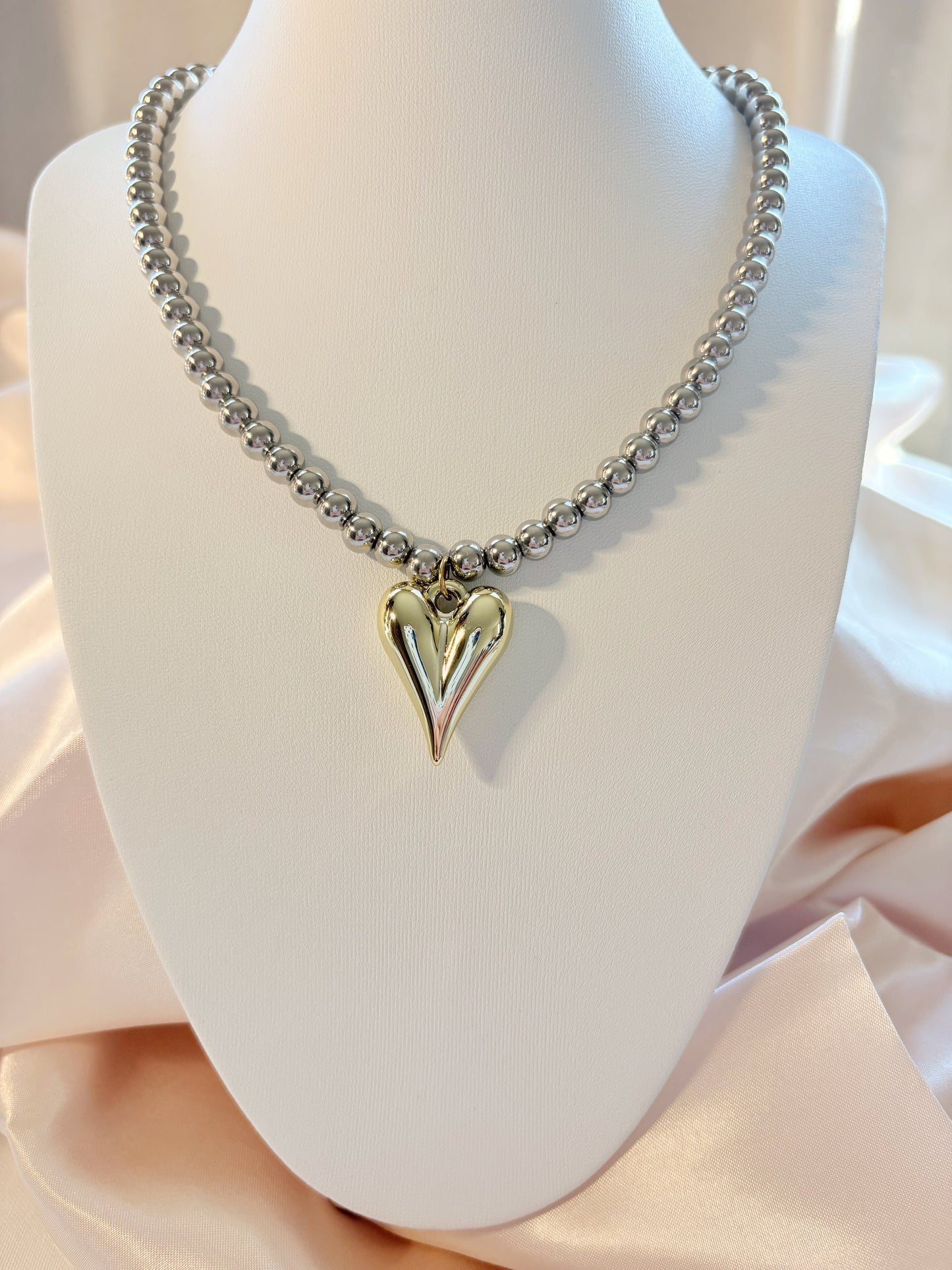 Golden Heart Necklace