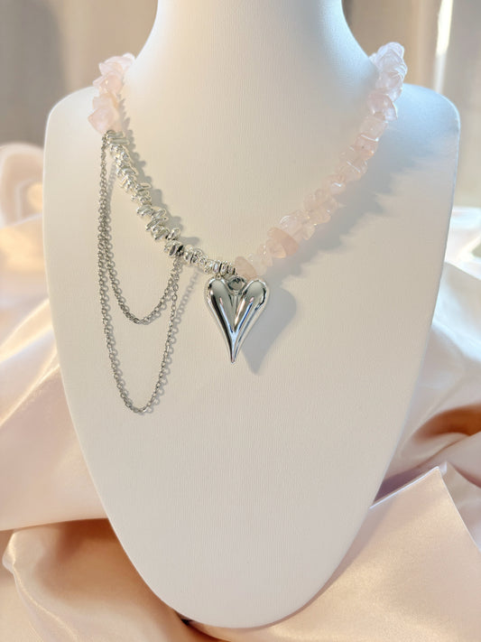 Brocken Hearted Necklace