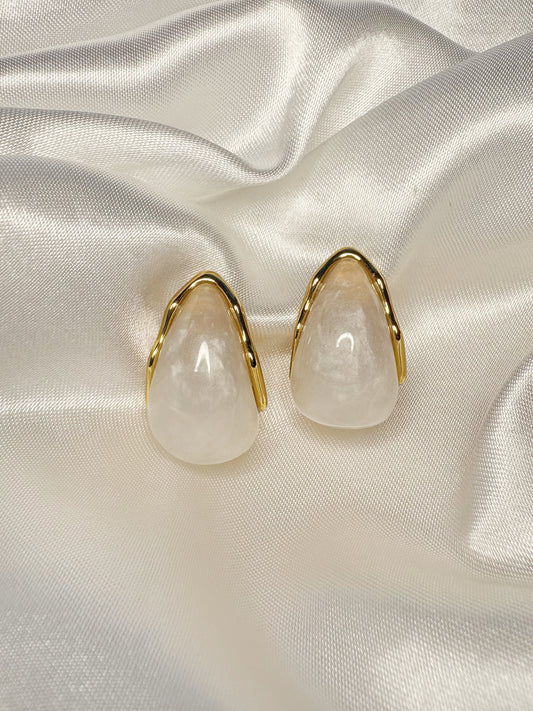 Gardenia Hoops